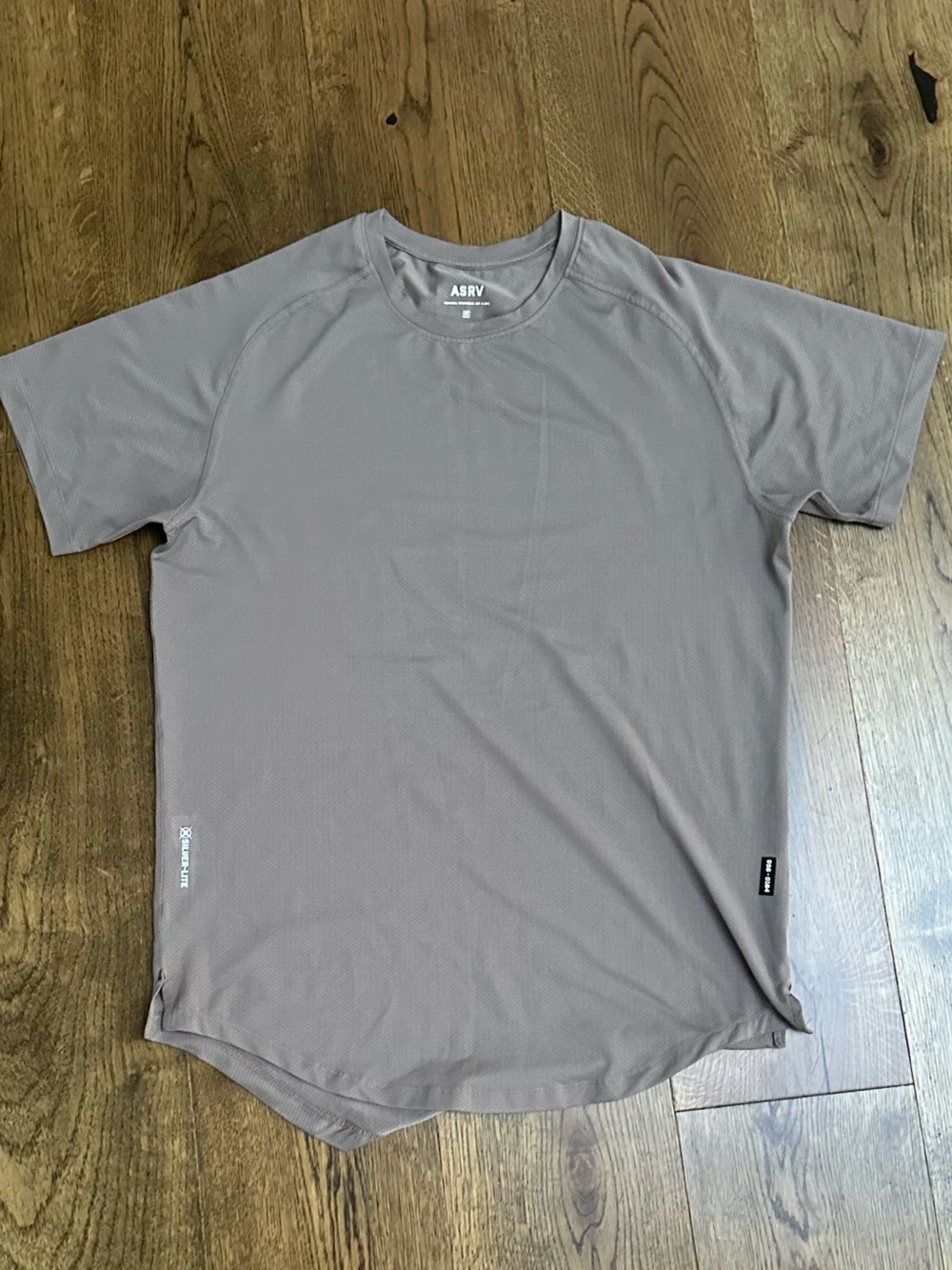 ASRV Men’s Silver lite training shirt established tee brown